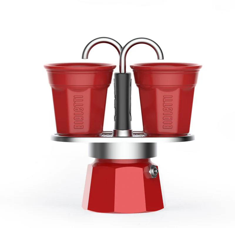Bialetti Mini Express Red 2 Cup set