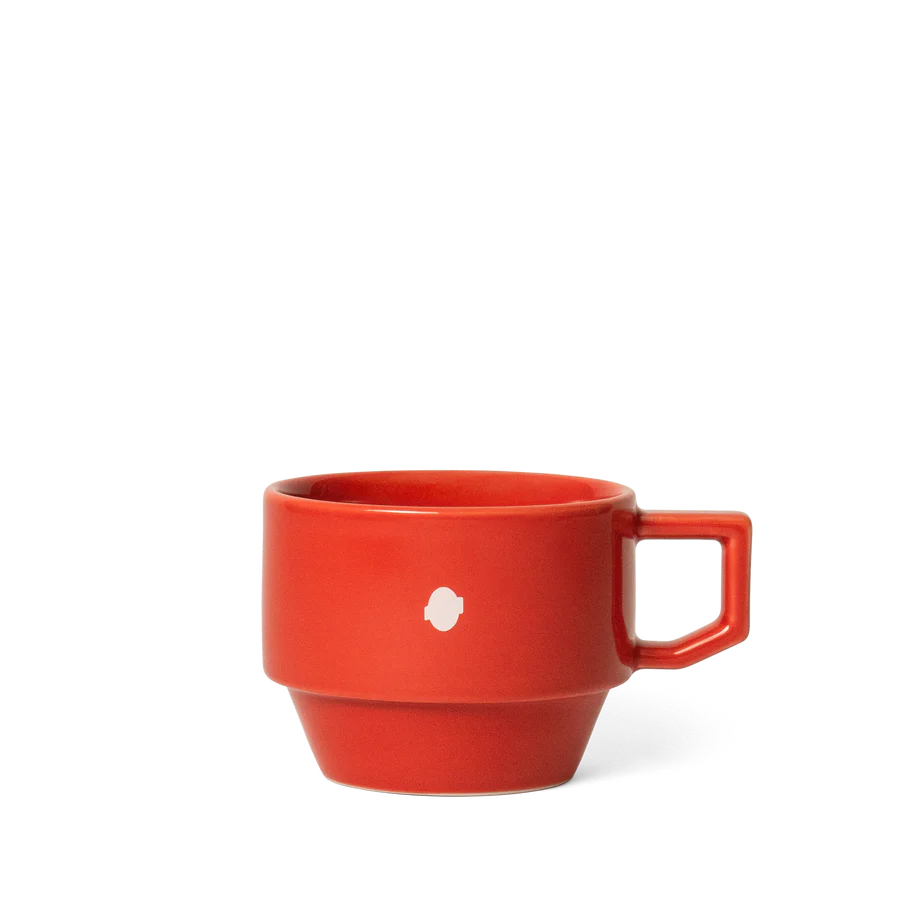 Coffee Supreme x Maruhiro Hasami Block Mug Short / RED