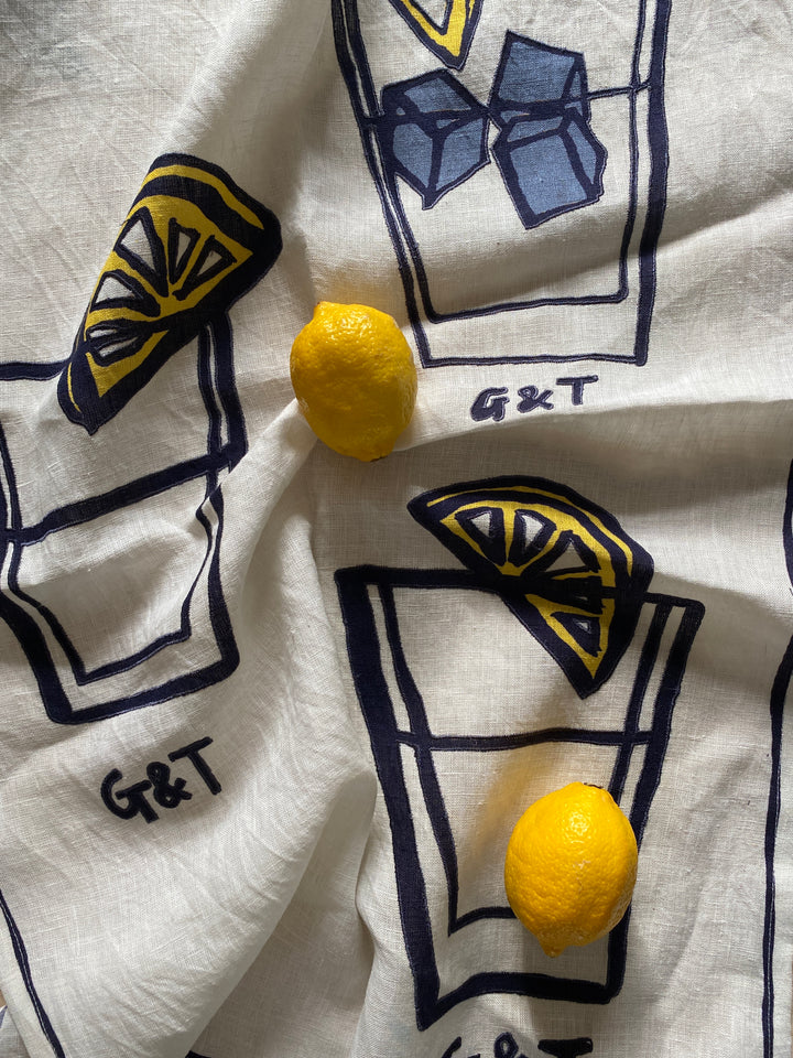 Amuse La Bouche G and T Tea Towel