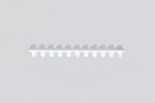11 Hook Wiggle Wall Hanger - Matt White