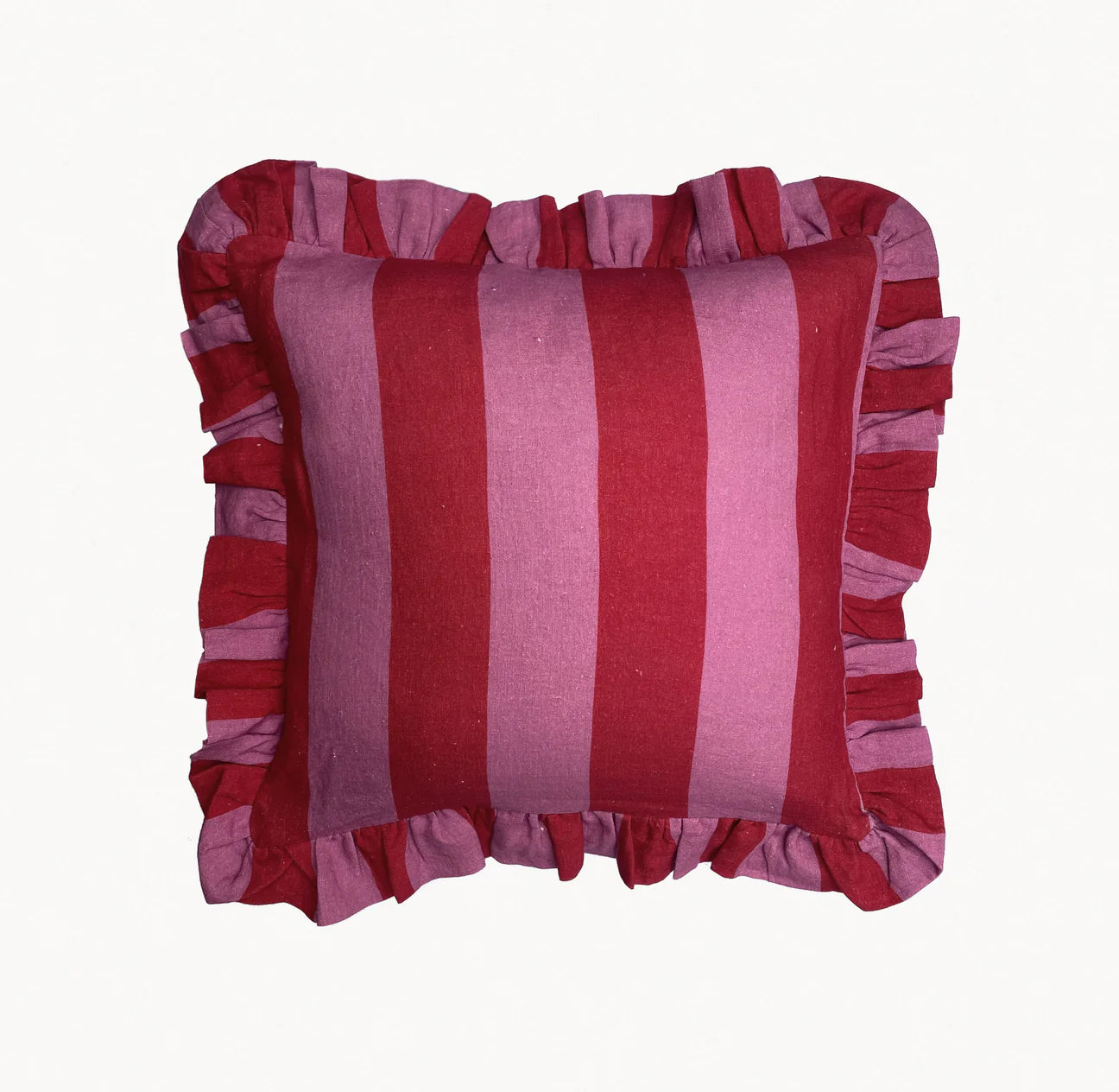 Amuse La Bouche Linen Ruffle Cushion