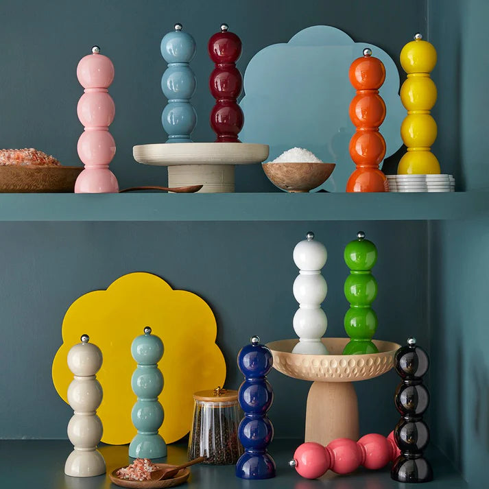 Stumbled Home Addison Ross Chambray Salt or Pepper Mill