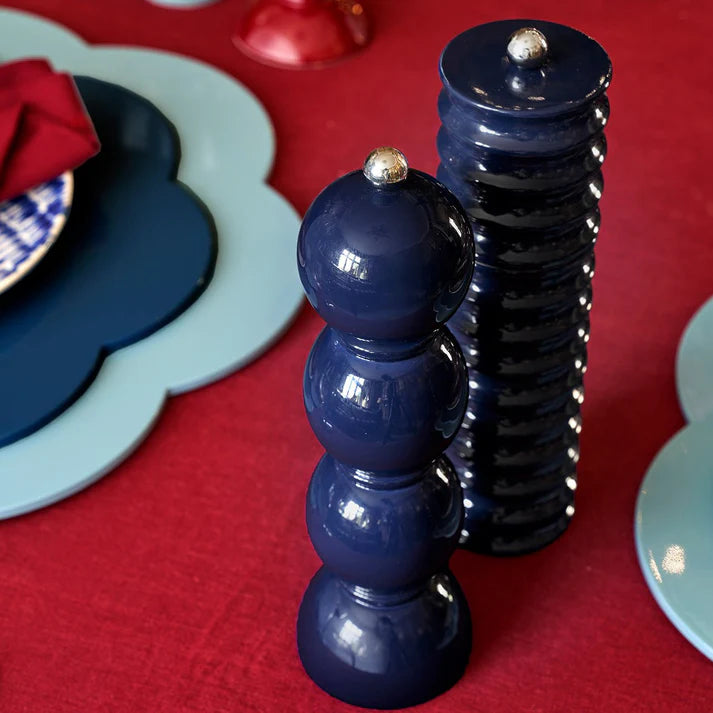Stumbled Home Addison Ross Navy Bobbin Salt or pepper mill