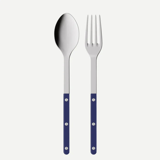 Bistrot Solid Serving Set Navy Blue
