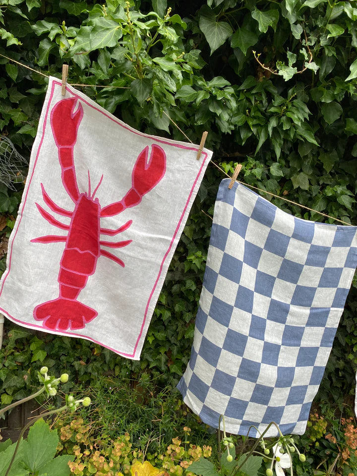 Amuse La Bouche Lobster Tea Towel