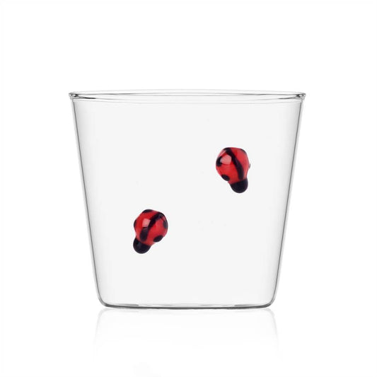 Garden Picnic Tumbler with Ladybugs