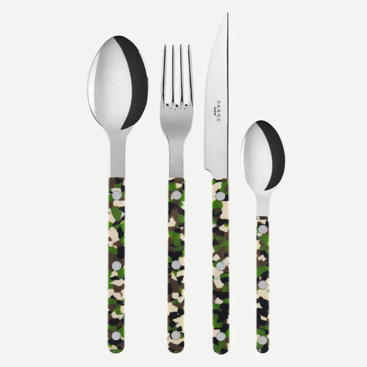 Stumbled Home Sabre Cutlery Camo Green