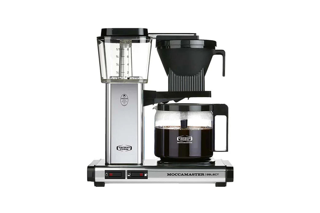 MoccaMaster Polished Silver Select 1.25 Litre Filter Coffee Machine
