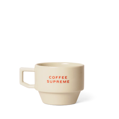 Coffee Supreme x Maruhiro Hasami Block Mug Short / WHITE