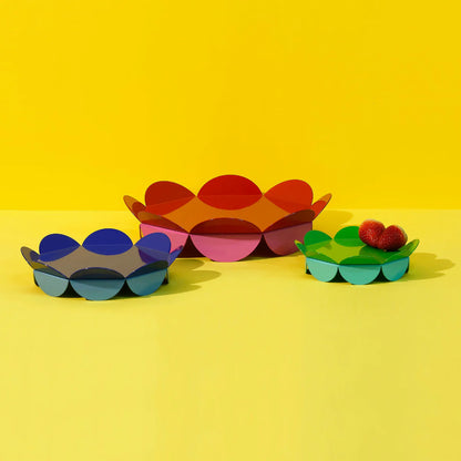 Flower Serving Stand M – Red