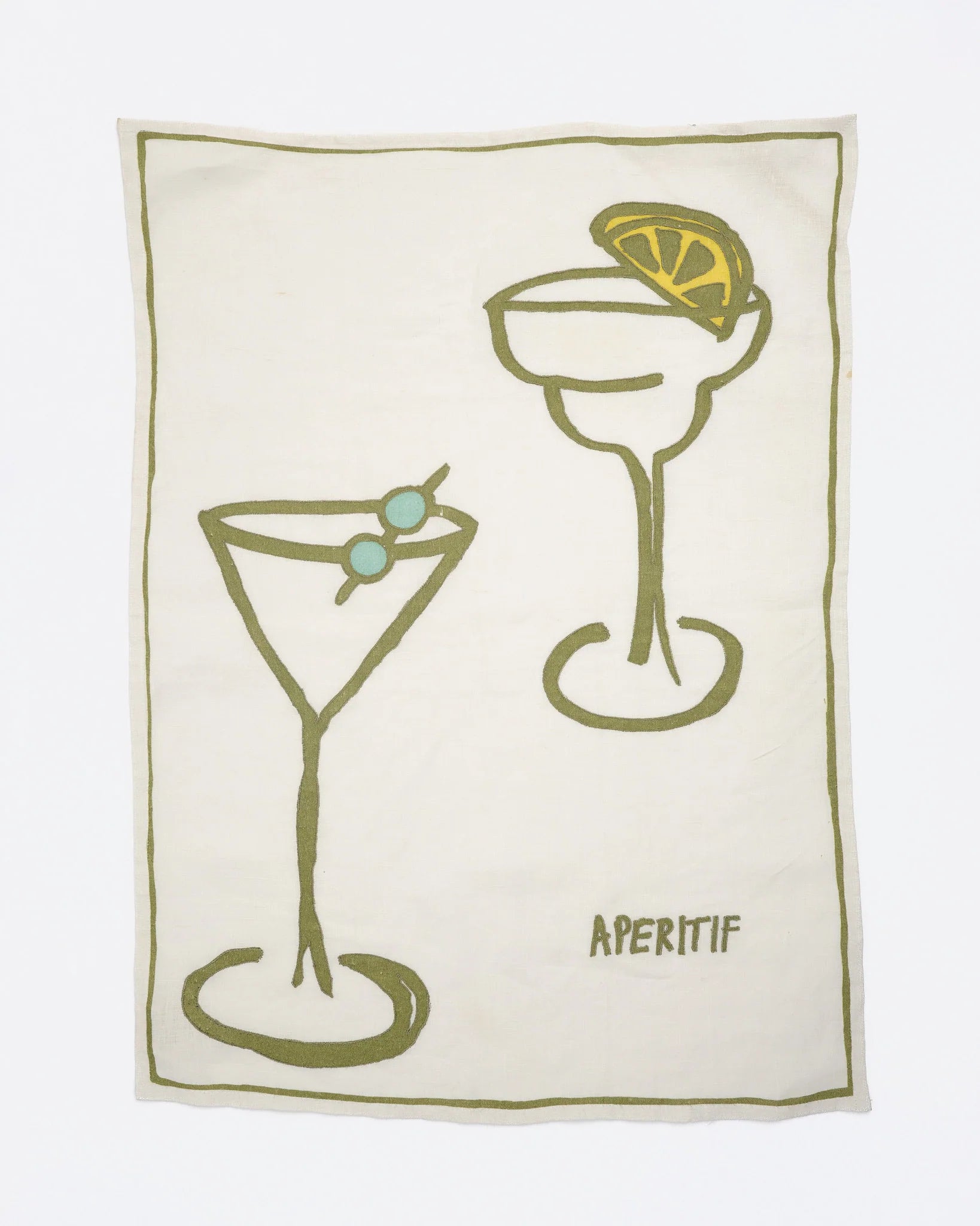 Amuse La Bouche Aperitif Tea Towel