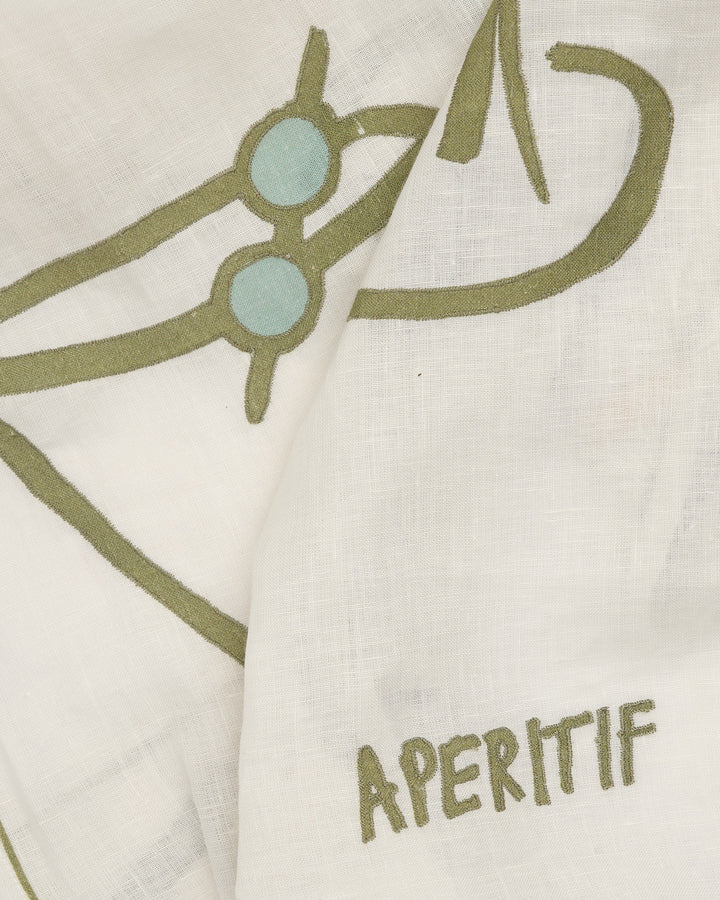 Amuse La Bouche Aperitif Tea Towel