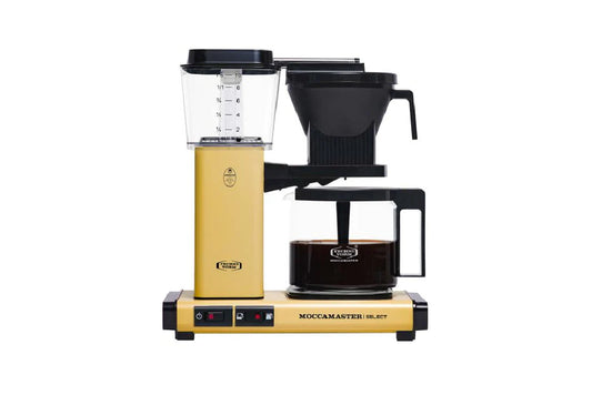 MoccaMaster Pastel Yellow Select 1.25 Litre Filter Coffee Machine