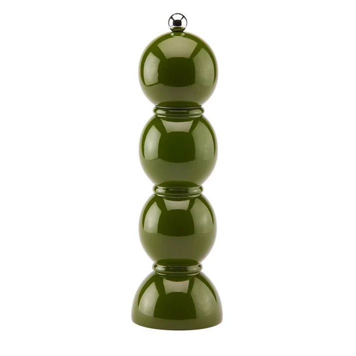 Khaki Bobbin Salt or Pepper Mill