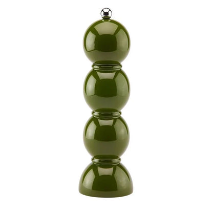 Khaki Bobbin Salt or Pepper Mill