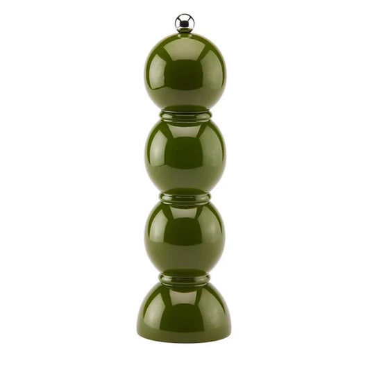 Khaki Bobbin Salt or Pepper Mill