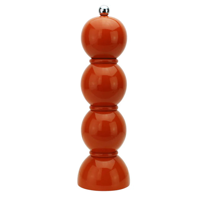 Stumbled Home Addison Ross Orange Bobbin Salt and Pepper Mill